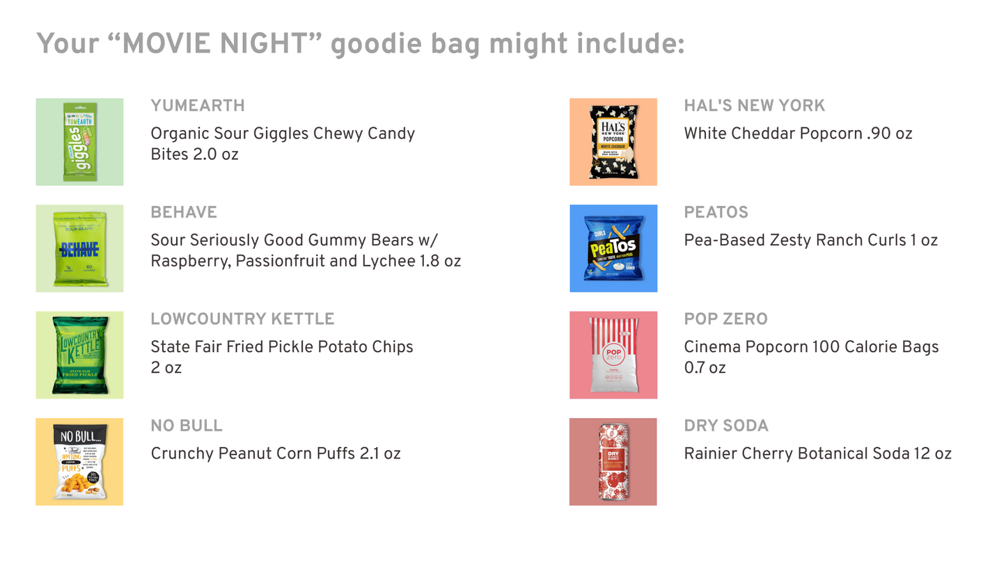 Nacho Goodie Bag